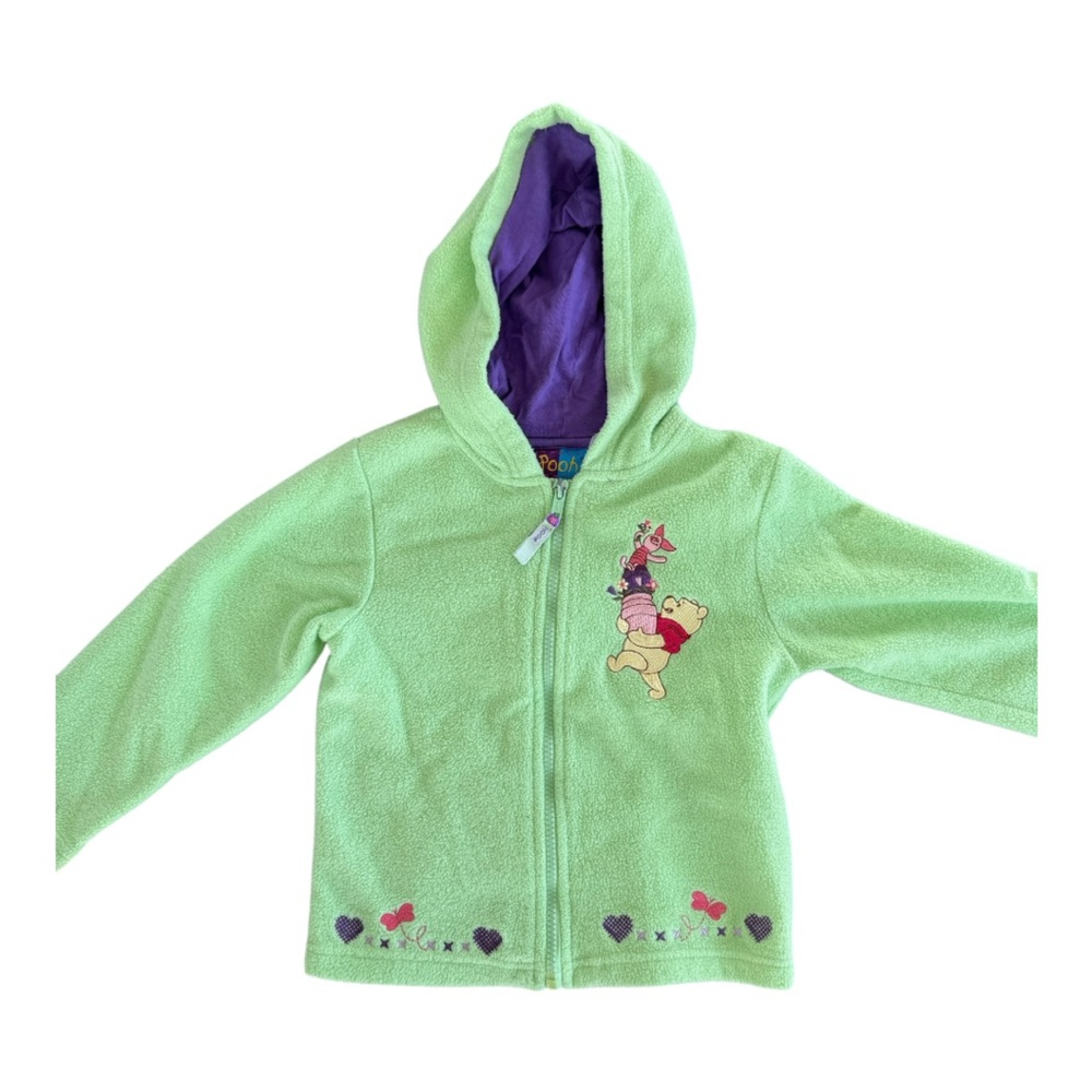 Disney Kids Green Jacket with Purple Lining
